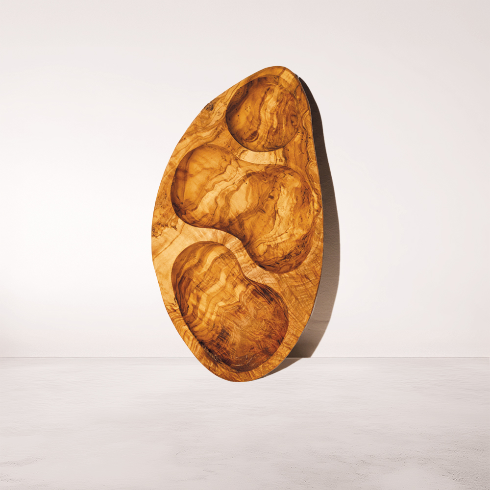 bol en bois d'olivier