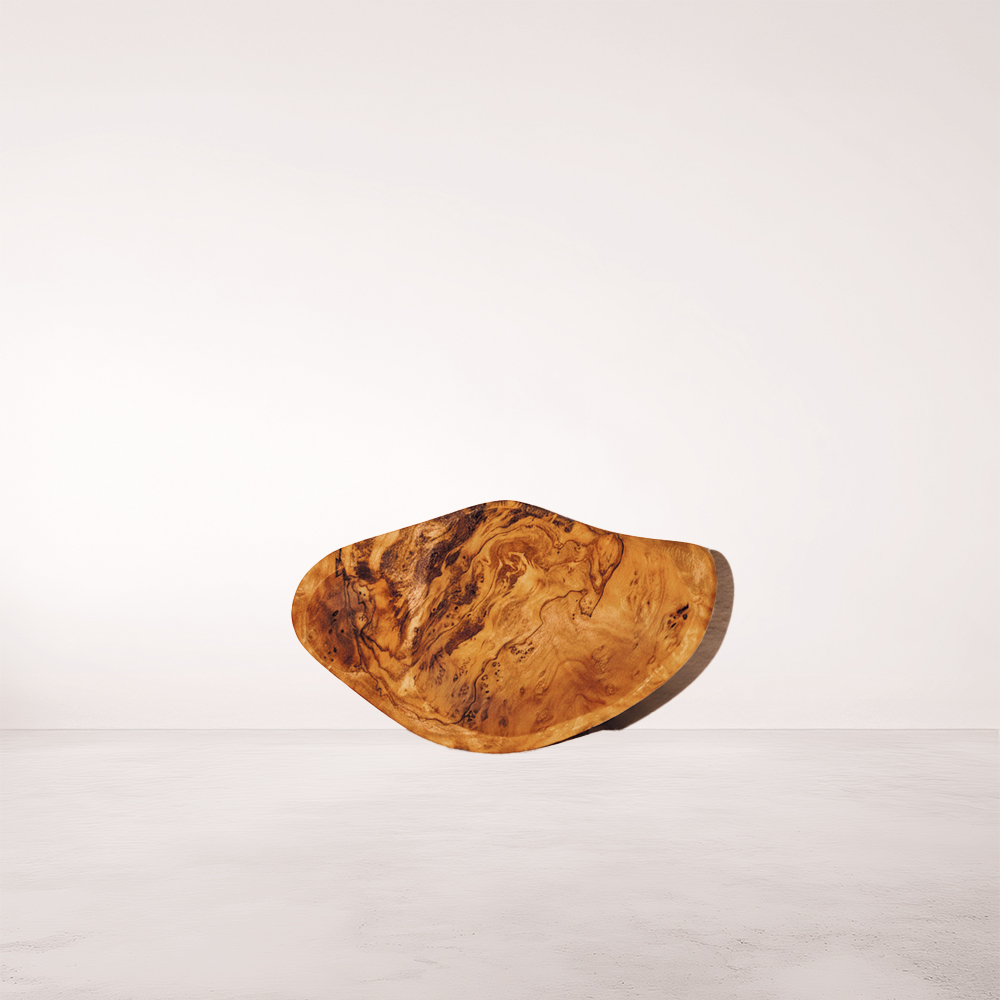 bol en bois d'olivier
