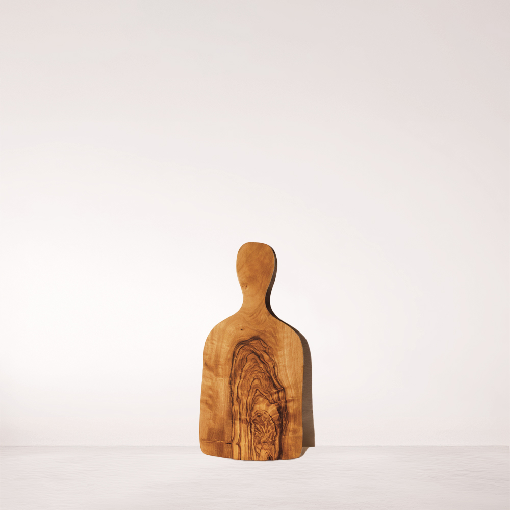 Planche en bois d'olivier