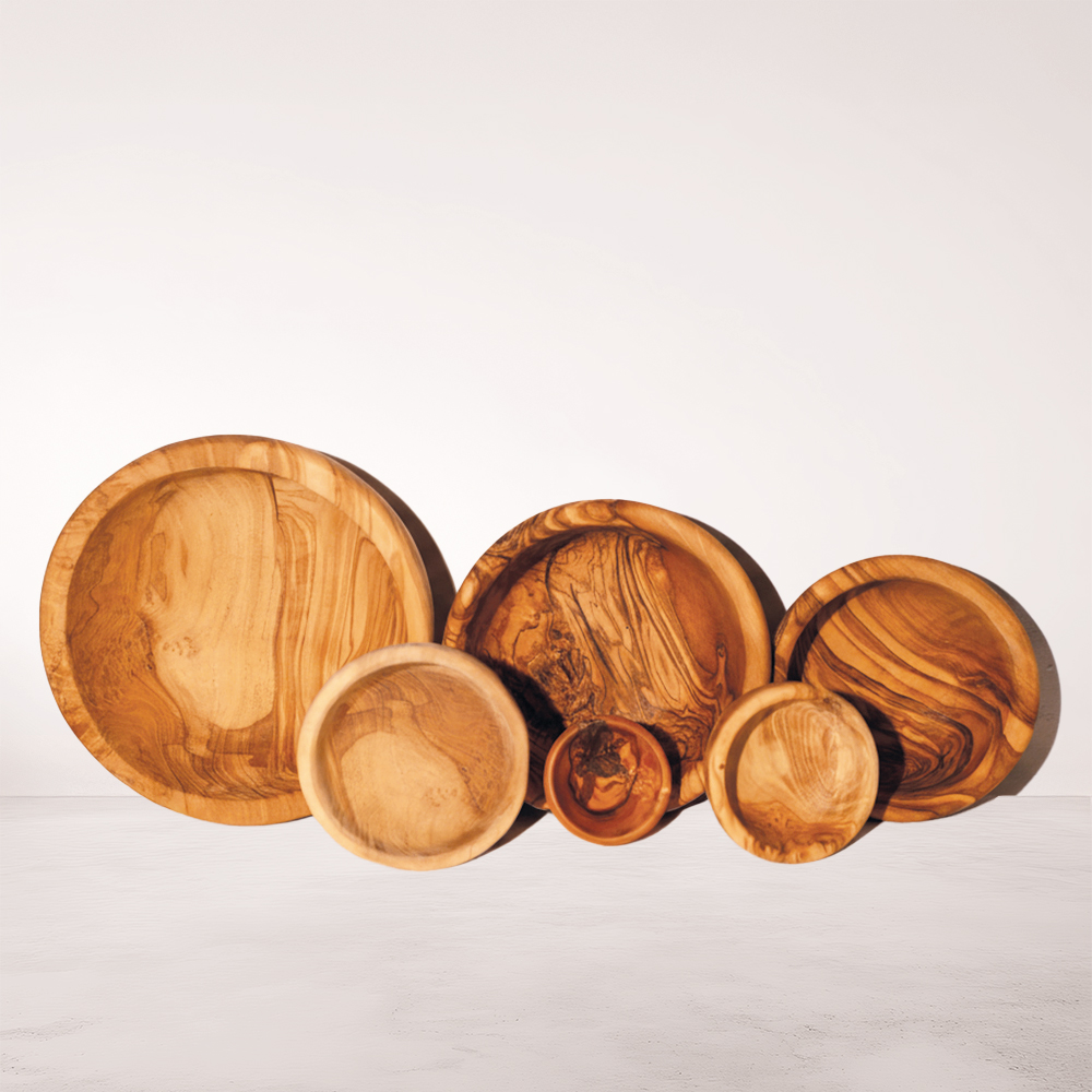 bol en bois d'olivier